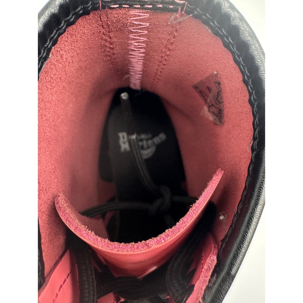 Dr Martens 1460‎ Acid Pink Smooth Leather Lace Up Combat Boots EU 39 US 8L US 7M - Picture 11 of 13